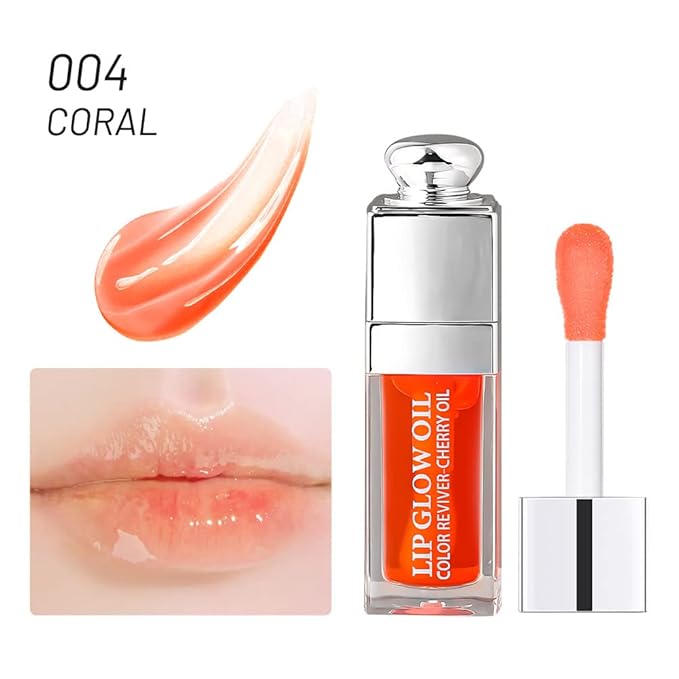 Moisturizing Lip Oil,No-Sticky Lip Gloss Lip