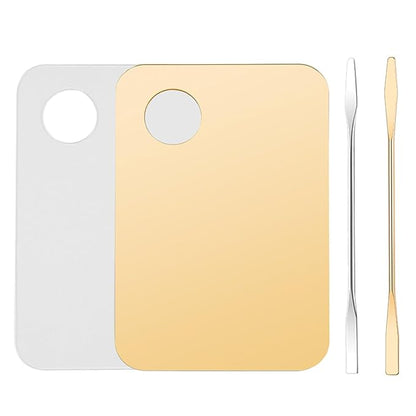 4 Pcs Makeup Mixing Tray Makeup Palette