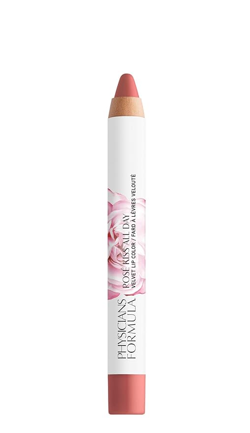 Physicians Formula Rosé Kiss All Day Velvet Lipstick LIp Color Makeup, Red I Do | Dermatologist Tested, Clinicially Tested