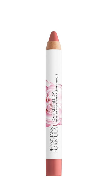 Physicians Formula Rosé Kiss All Day Velvet Lipstick LIp Color Makeup, Red I Do | Dermatologist Tested, Clinicially Tested