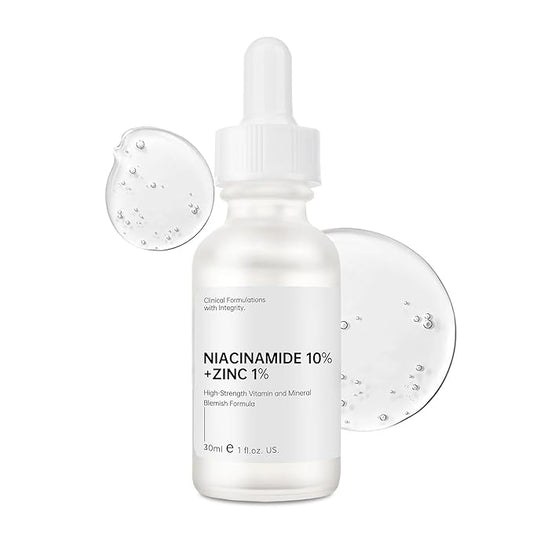 Niacinamide 10%+ Zinc 1% Serum For Face, Niacinamide Serum For Face, Dermatologist, Redness Relieve-30ml 1floz