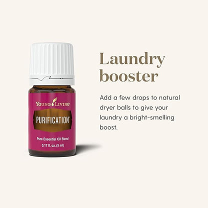 Young Living Purification Essential Oil Blend, 15ml - Aromatherapy Diffuser - Ideal for Cleansing Skin - Skincare and Beauty Addition - Pure & Natural