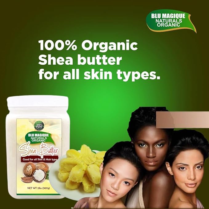 Blu Magique Naturals Shea Butter Raw