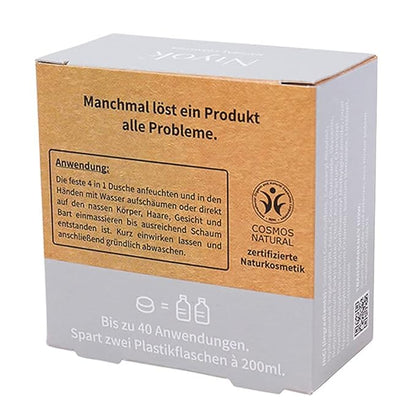 Natural Cosmetics Solid Shower Bar