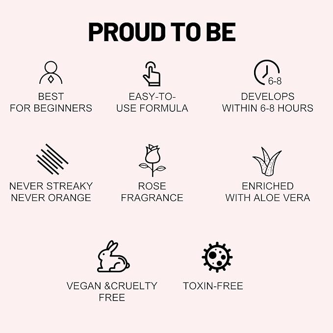 Self Tanner Drops for Face Tanner, Sunless Tan, Body & Face Self Tanner Drops, Face Tanning Drops (Drops-3)