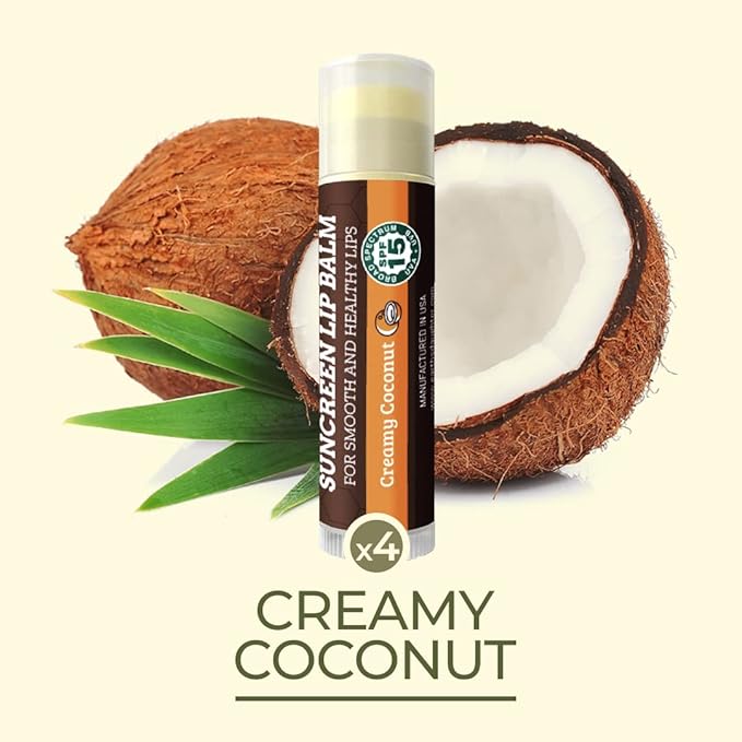 SPF Lip Balm 4-Pack by Earth's