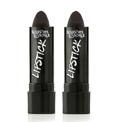 splashes & spills Vivid Black Lipstick - 2