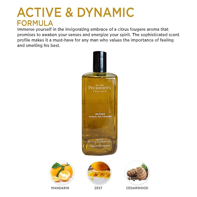 Pecksniff's Men's Luxurious Moisturizing Bath &