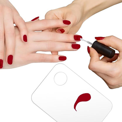 2 Pcs Acrylic Cosmetic Makeup Palette + 1