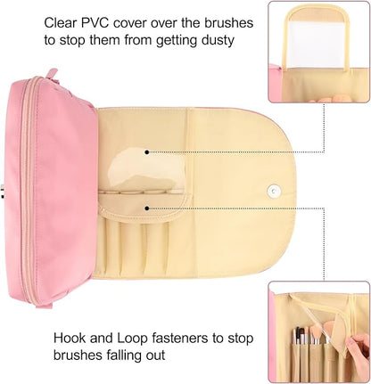 Ofak travel makeup bag with