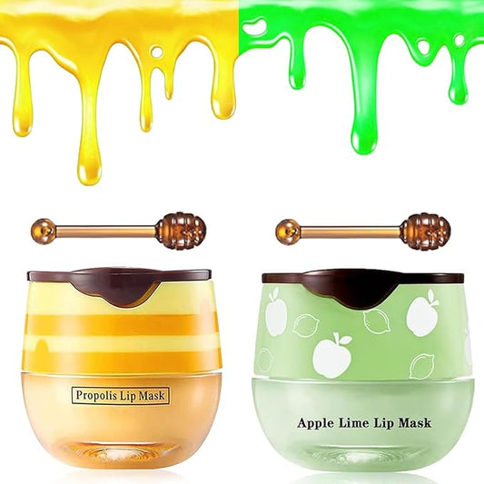 2 PCS Bee Lip Balm Honey Color