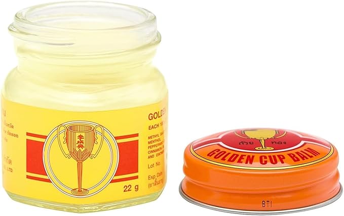 Golden Cup Balm Yellow Herbal Thai 22g