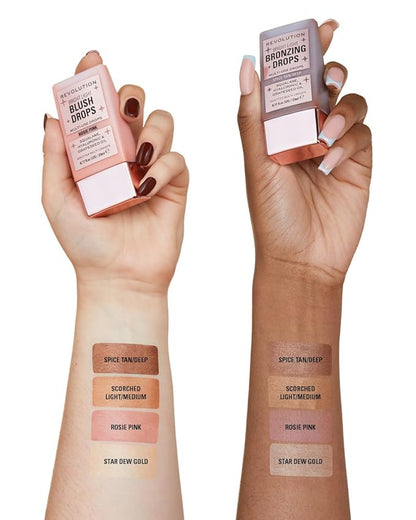 Revolution Beauty, Bright Light Bronzing Drops, Bronze & Fl. Oz.