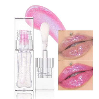 Erinde Magic Color Changing Lip Oil, Moisturizing Lip