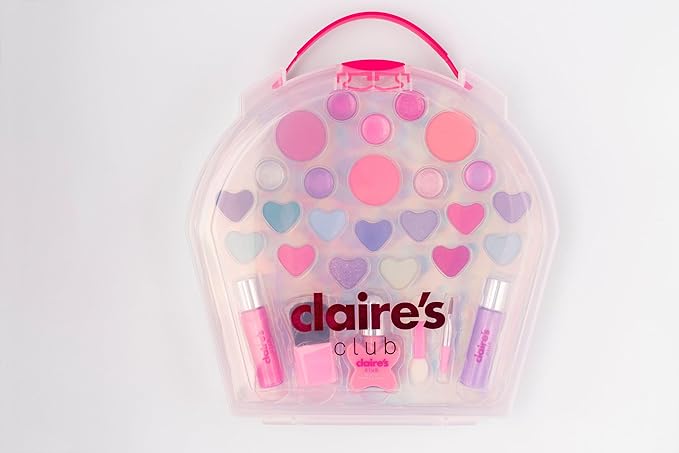 Claire's Club Pink Cupcake Makeup Case- Designed