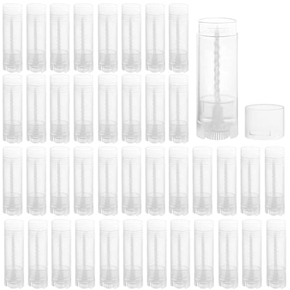 40 PCS 4.5g Oval Lip Balm (Clear)