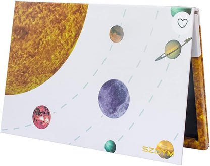 Empty magnetic palette with Mirror,Like a Book Fashionable