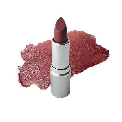 Honeybee Gardens Truly Natural Long Lasting Lipstick, Cherokee, Medium Neutral Mauve, Naturally Hydrating & Nourishing, Vegan, Gluten-Free & Cruelty-Free, 0.13 oz / 3.8 g
