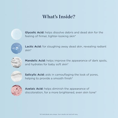 Refine + Reveal Multi-Acid Mask for Aging Skin, Azelaic Acid