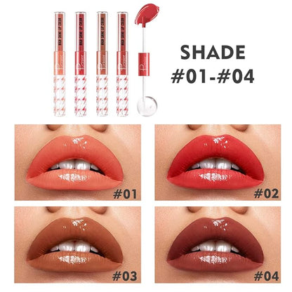 High Shine Lip Gloss with Clear Fixed Color High