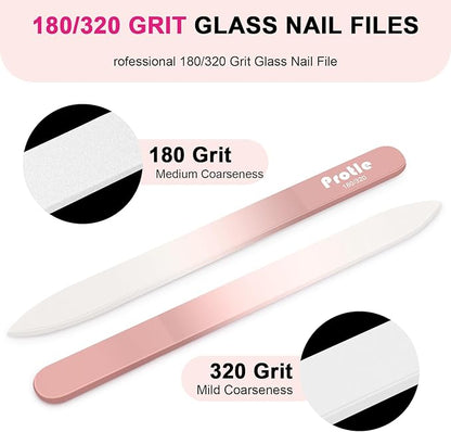 Glass Nail Files for Natural