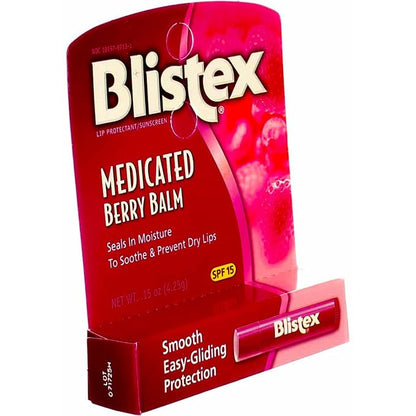 Blistex Medicated Berry Balm SPF 15 oz