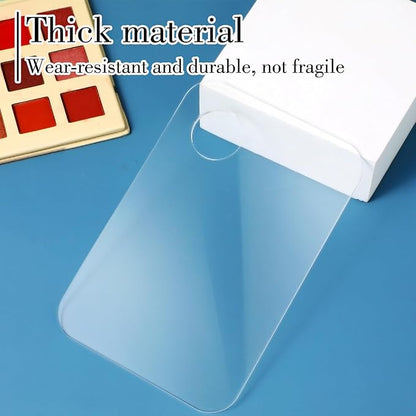 Makeup Palette Tray, Acrylic Foundation Palette with Spatula