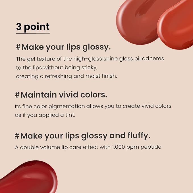 HEIMISH] Dailism Lip Gloss (Sheer Red) 0.99 oz/ 28 g | Long Lasting Highly Pigmentated Glossy Lip Color | Non-Sticky, Liquid Lipstick, Lip Gloss, Shimmery Vivid Color, Korean Makeup
