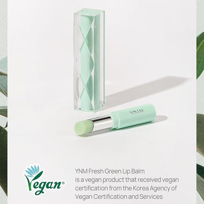 YNM Fresh Green Lip Balm 4g, Centella