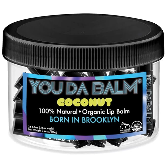 Organic Lip Balm, Coconut Flavor - Lips