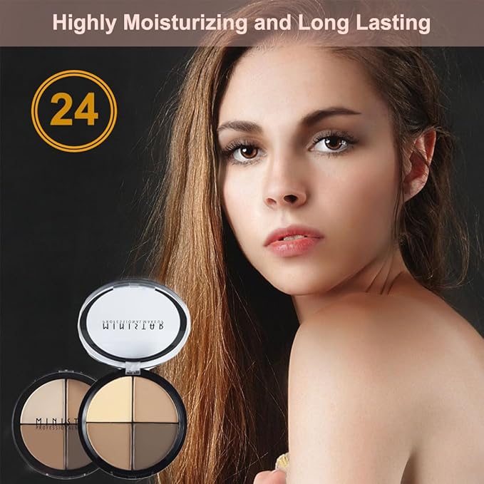 Contour and Highlight Palette Powder Contour Kit Concealing,