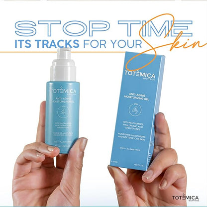 Face Moisturizer with Niacinamide, Hyaluronic Acid, and Peptides, Wrinkle Filler Anti Aging Serum, Firming Moisturizer for All Skin Types - Vegan, Cruelty-Free (1.69 Fl Oz)