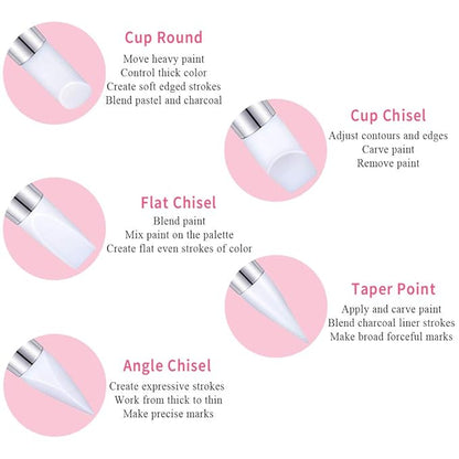 Nail art brushes kit nail