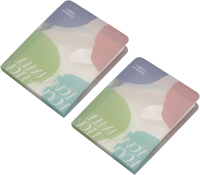 200 Sheets Nail Art Cosmetic Palette Paper Disposable