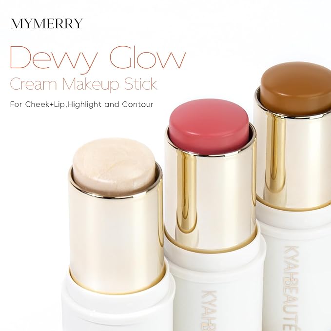 Trio Contour Sticks Set, Highlighter Stick & Bronzer of /1.6fl.oz 45g