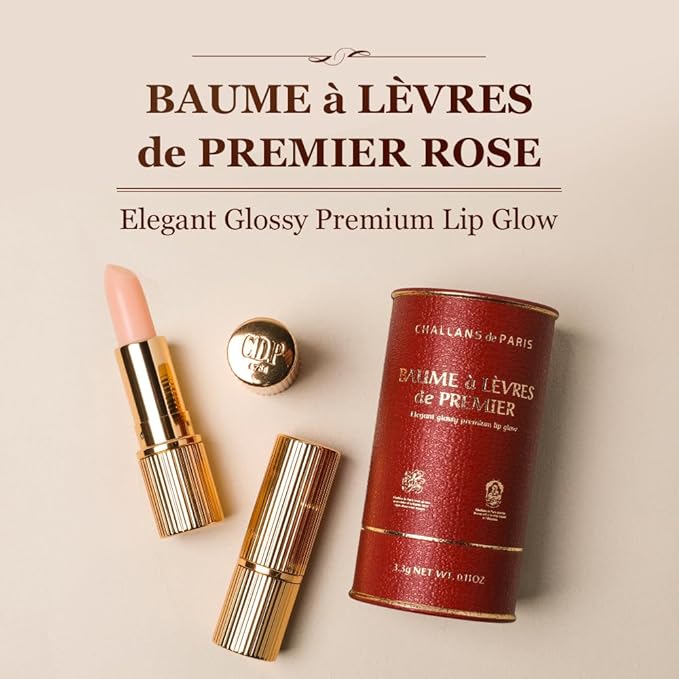 Elegant Glosy Premium Lip Balm (Rose), Nourishing