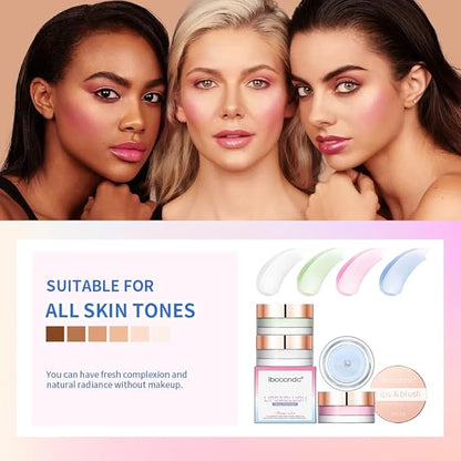 Color Change Blush Clear Liquid Blush Cream Moisturizing