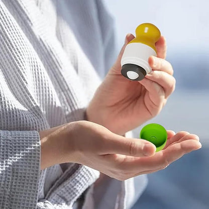 Sunscreen Applicator for Kids,Sunscreen Applicator,Sunblock Applicator for Kids,Suncream & Lotion Applicator For Kids,Refillable Sponge Roller Applicator (Pink)