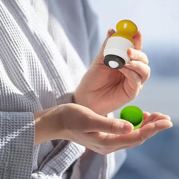 Sunscreen Applicator for Kids,Sunscreen Applicator,Sunblock Applicator for Kids,Suncream & Lotion Applicator For Kids,Refillable Sponge Roller Applicator (Blue)