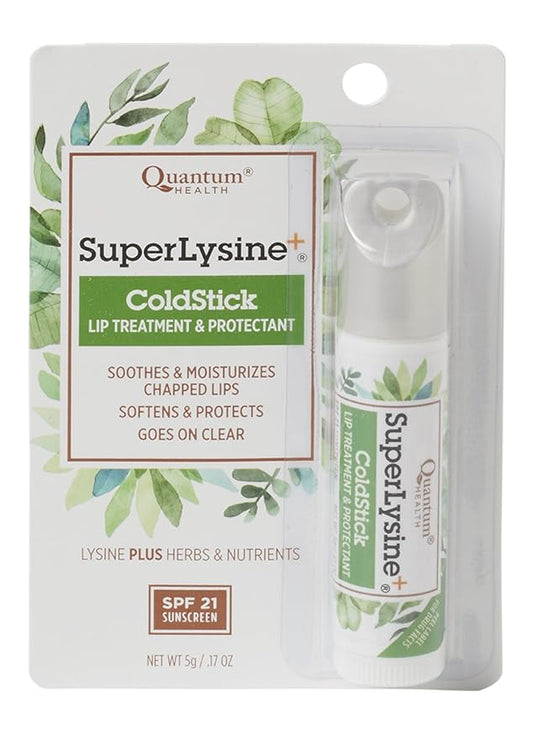 Quantum Health SuperLysine+ ColdStick Lip Sunscreen|Soothes