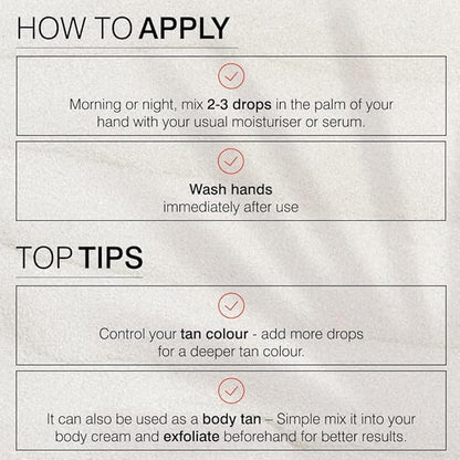 Dr Sebagh® Self Tanning Drops