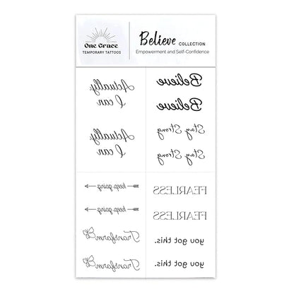 Believe Collection - Inspirational and Motivational Words Small Men