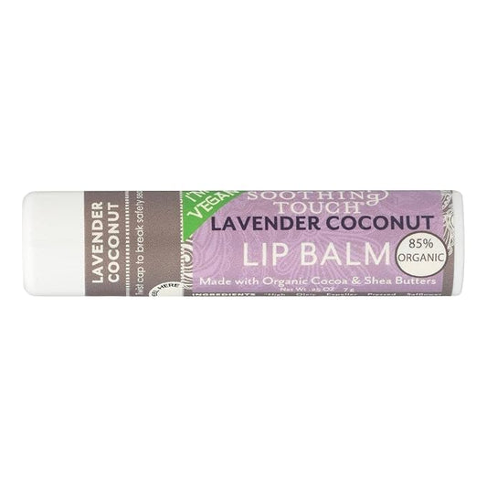 SOOTHING TOUCH Lavender Coconut Lip Balm,