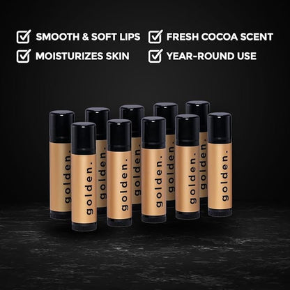 Golden Grooming Co. Lip Balm Set Vanilla