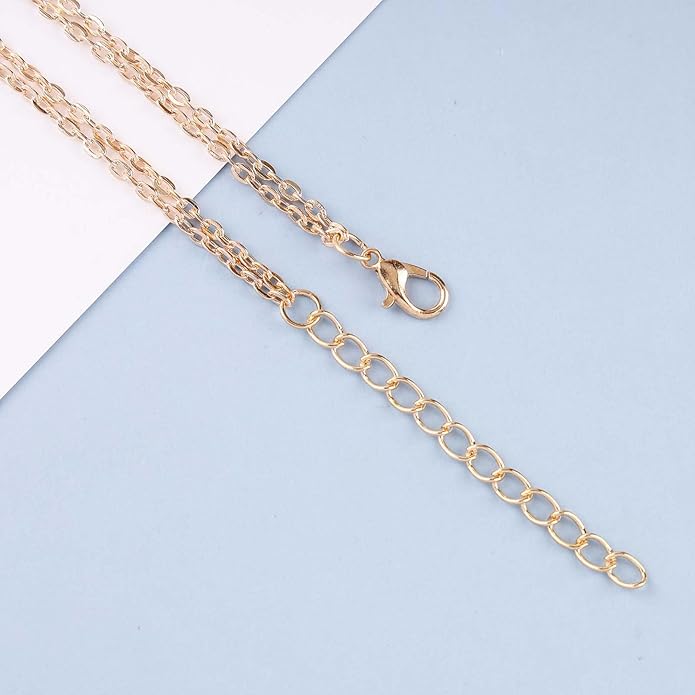 Boho Layered Heart Choker Necklace Crystal