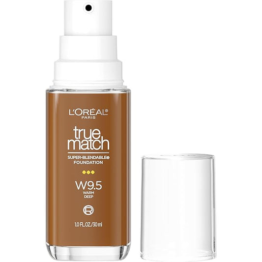 L'Oreal Paris True Match Super-Blendable Foundation, Medium Coverage 1 Fl Oz