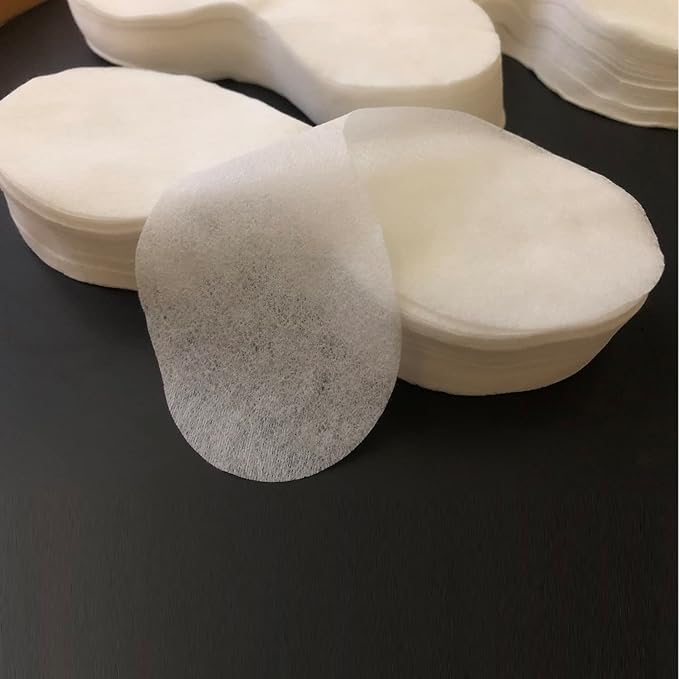 MoyRetty 100 Sheets Disposable Non Woven Eye Care Cotton, Facial Eye Covers Spa Cotton Paper, Cosmetic Facial Paper Sheet Eye Nose Face Pads