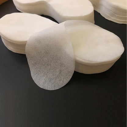 MoyRetty 100 Sheets Disposable Non Woven Eye Care Cotton, Facial Eye Covers Spa Cotton Paper, Cosmetic Facial Paper Sheet Eye Nose Face Pads