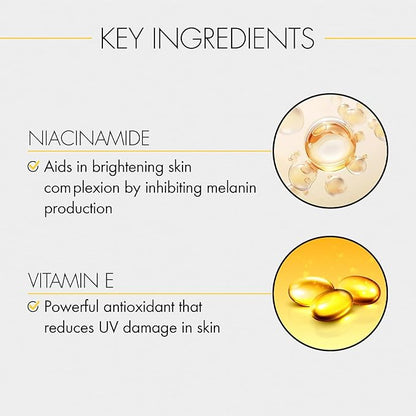 100% Mineral Sunscreen with Zinc Oxide & Titanium Dioxide | Blends Seamlessly for Healthy Glow with Vitamin E & Niacinamide | UVA/UVB Protection & Zero White Cast with SPF 50 | 3 oz