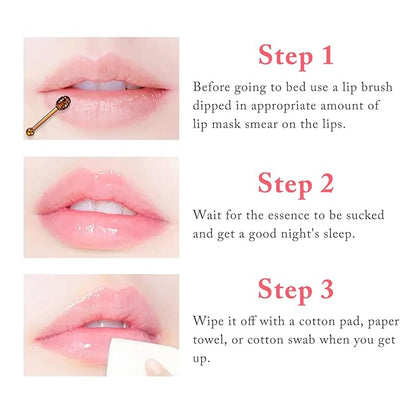 2PCS Bee Lip Balm Honey & Exfoliator